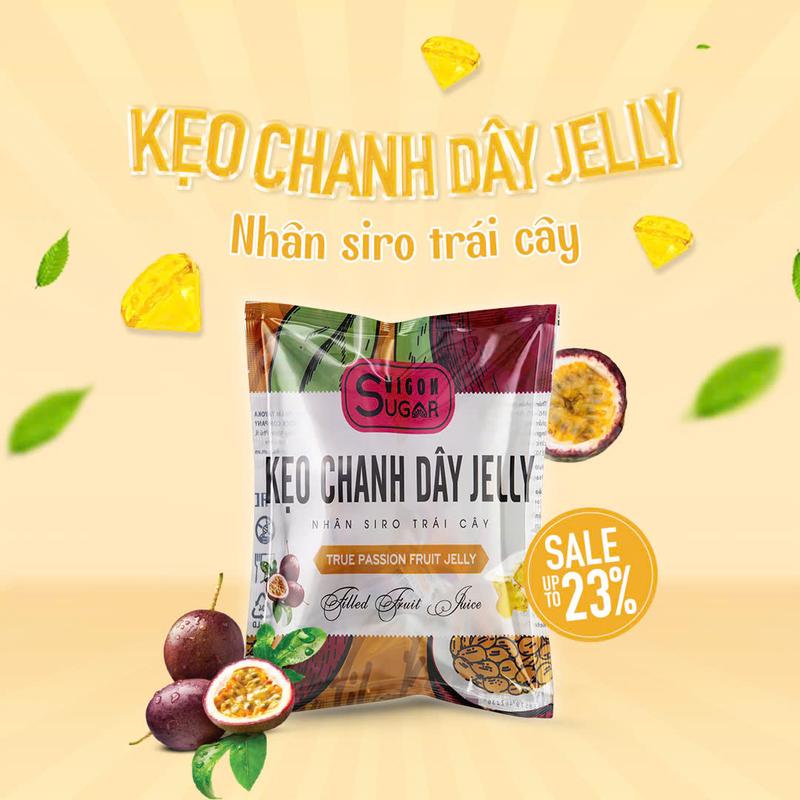 Kẹo dẻo mềm kim cương có nhân sốt trái cây thơm ngon bổ dưỡng gói 150g 7 vị  Ăn Vặt keo du 1