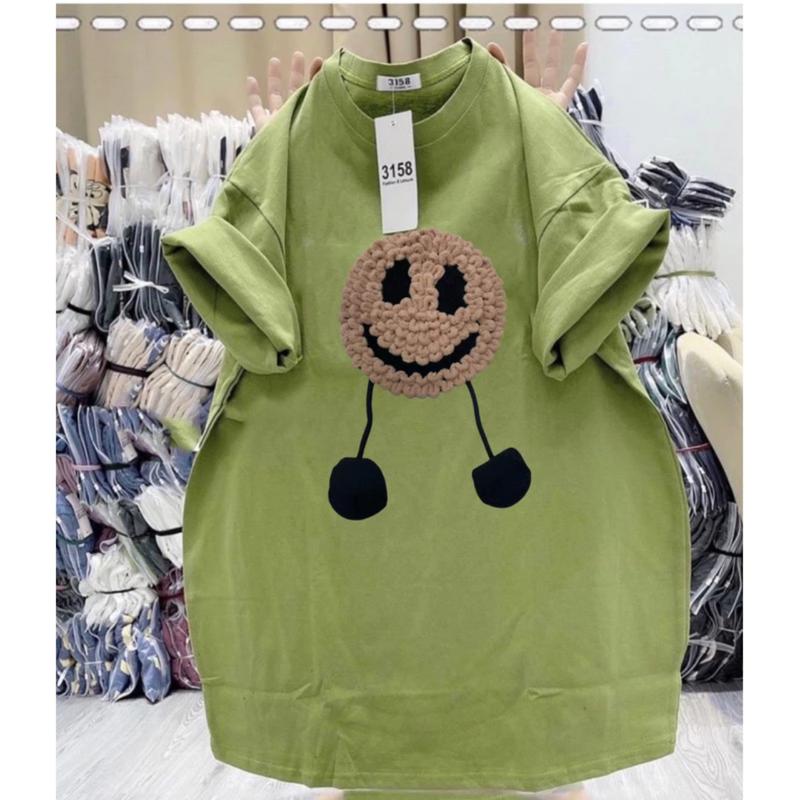 Áo phông nữ  form rộng MAY ĐÁP chất cotton khô 3158 M160