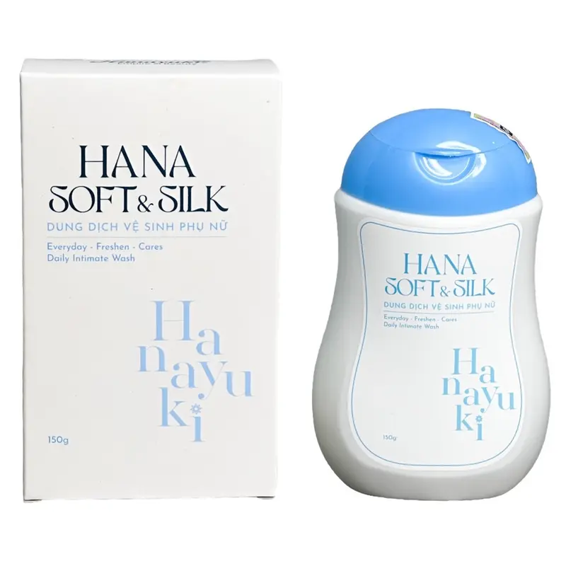 Dung dịch vệ sinh Hanayuki Hana Solt Silk cho nữ 2
