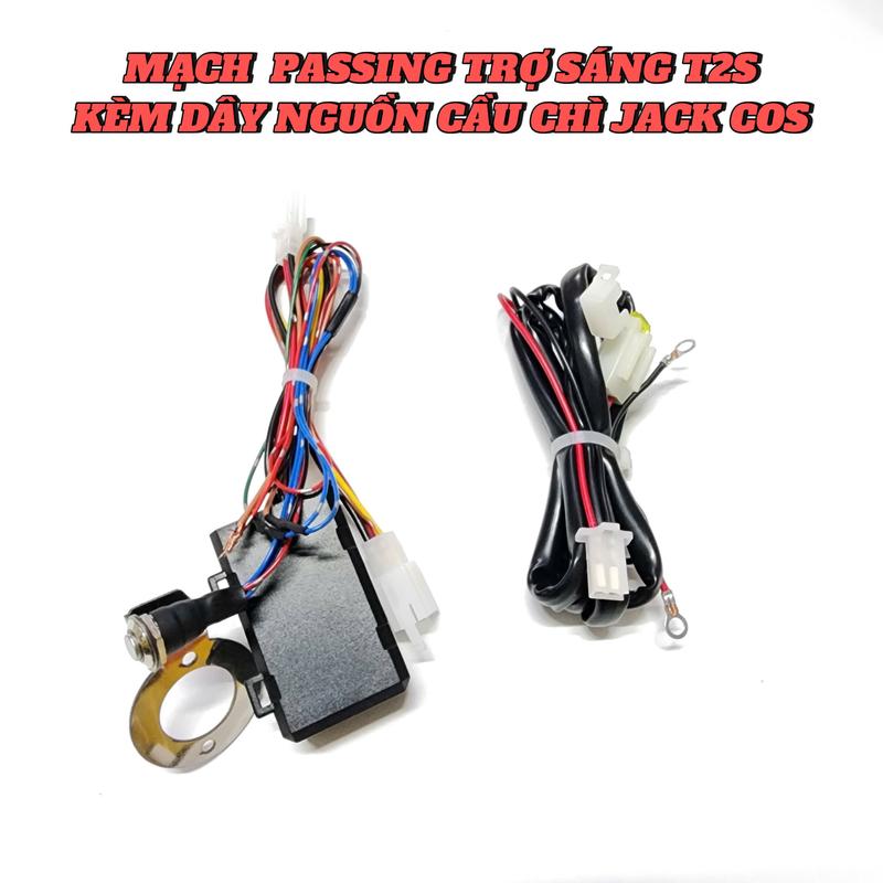 Combo Mạch Passing Trợ Sáng T2S BMA Đầy Đủ PK Jack Cos Phụ Kiện Phụ Tùng