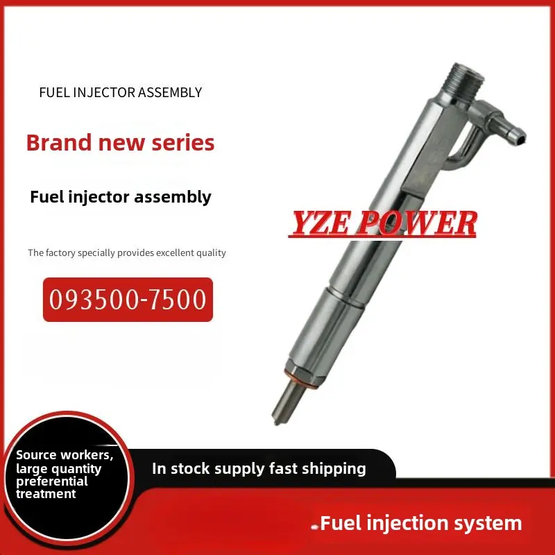 093500 -7500 Injector Assembly 4D34T4 Double Spring Injector Genuine Manufacturer Stable Quality
