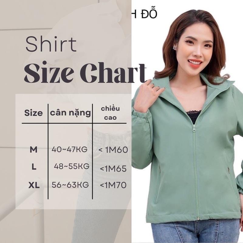 Product Introduction of Áo gió Nữ Lót Lông Cừu (35-65Kg) Top Jacket Nhung Women Vàng Jean 0