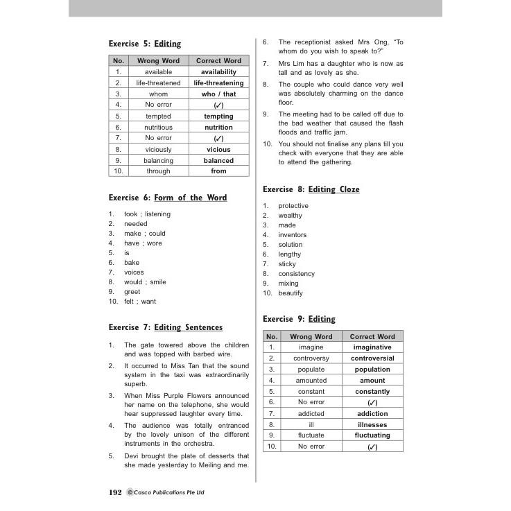 Product Introduction of 100% Quality How To Score Lower Secondary English Editing 11