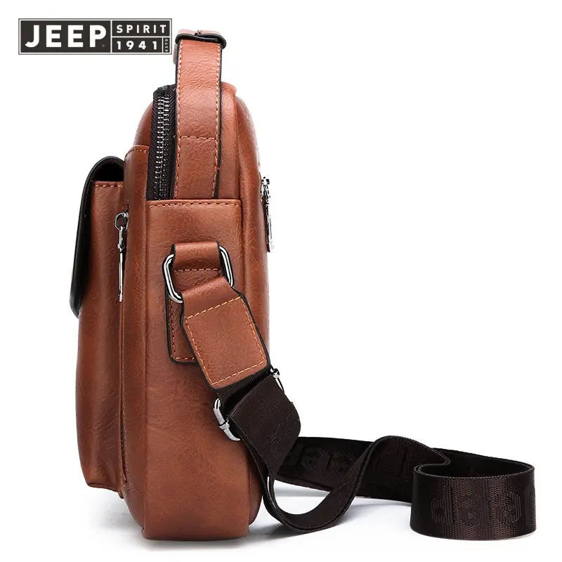 Túi Đeo Vai Nam, JEEP SPIRIT, 1941 ESTD, Phong Cách Công Sở Thường Ngày Thời Trang, Ba Lô, Cầm Tay, Túi Đeo Chéo Bag Nhung 2