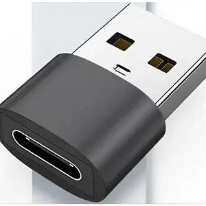 Converter USB A ke Type C OTG Plug & Play Tanpa Instalasi