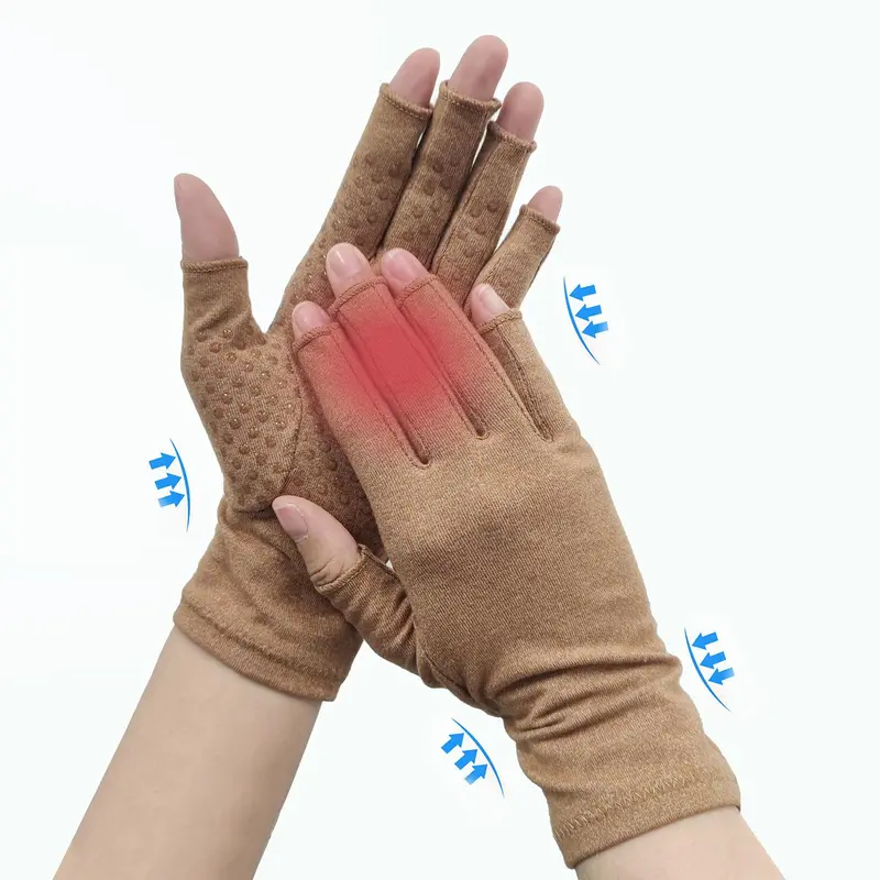 Sports Gloves, 1 Pair Anti-slip Gloves for Work, Cycling, Sports Gloves for Women & Men, Sports & Outdoor Clothing Accessories 0