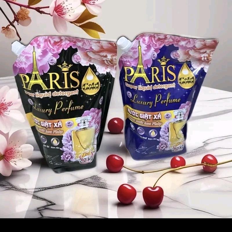 MUA 1 TẶNG 1 combo 2 túi nước giặt xả Paris hương nước hoa túi 2,2 l hương nước hoa Pháp