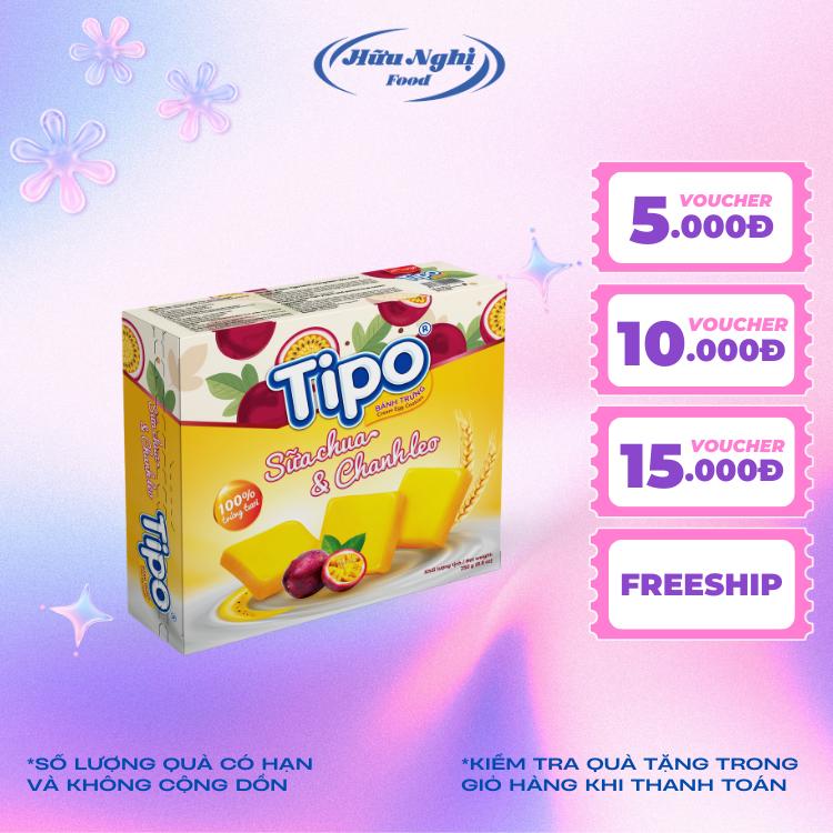 Bánh Tipo Sữa Chua Chanh Leo 250g HỮU NGHỊ FOOD