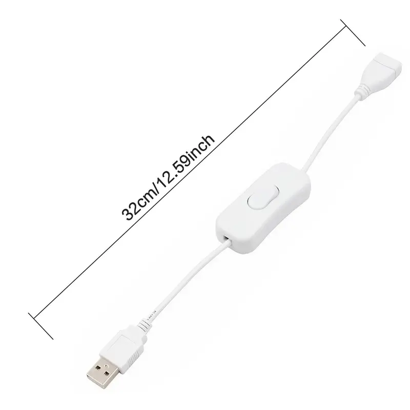 USB Extension Cable, USB to USB Cable with Switch, USB to USB Charging Cable 4