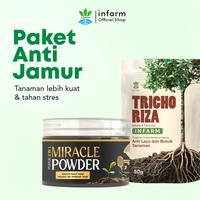 Gambar INFARM - Paket Anti Jamur Akar Tanaman, Trichoriza dan Miracle Powder Asam Humat, Atasi Busuk Akar, Cegah Layu dan Pulihkan Kesuburan Tanah dari Infarm Kota Surabaya 1 Tokopedia