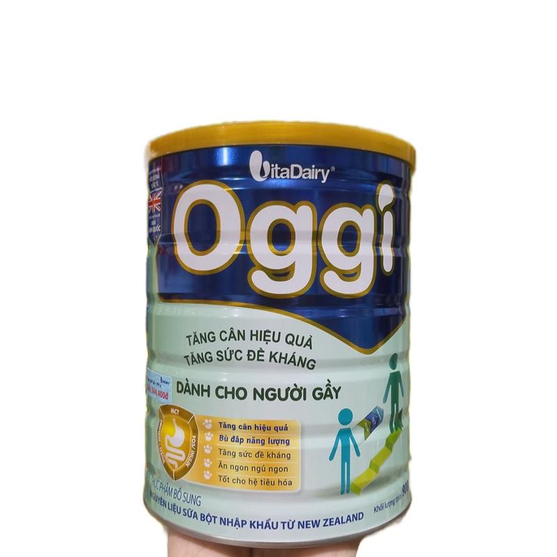 Vitadairy- sữa bột Oggi dành cho người gầy lon 900g
