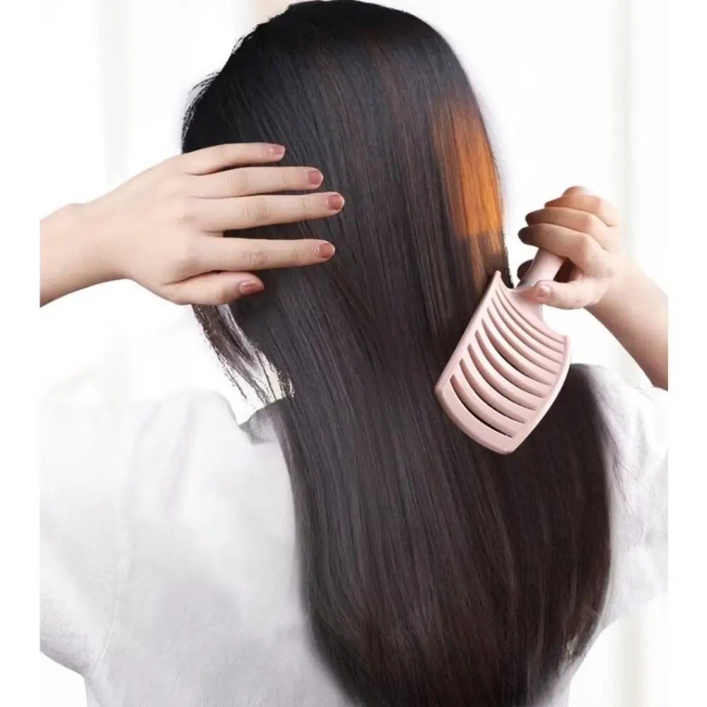 Lược Bán Nguyệt Chải Tóc Gỡ Rối Đa Năng - Lược Chải Làm Tạo Phồng Chân Tó 5