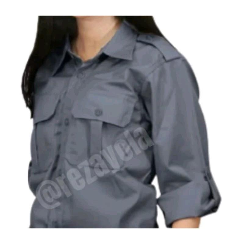 Kemeja PDL WANITA Outdoor Lengan Panjang 2