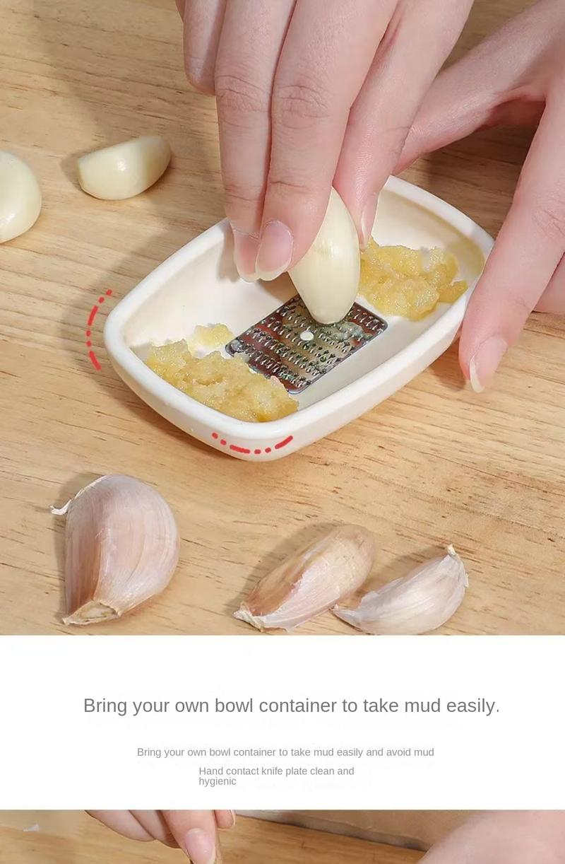 Product Introduction of Máy xay gừng và hành lá bằng tay, đa chức năng, cho nhà bếp, máy xay tỏi bằng tay, máy hủy và xay mù tạt Wasabi 3