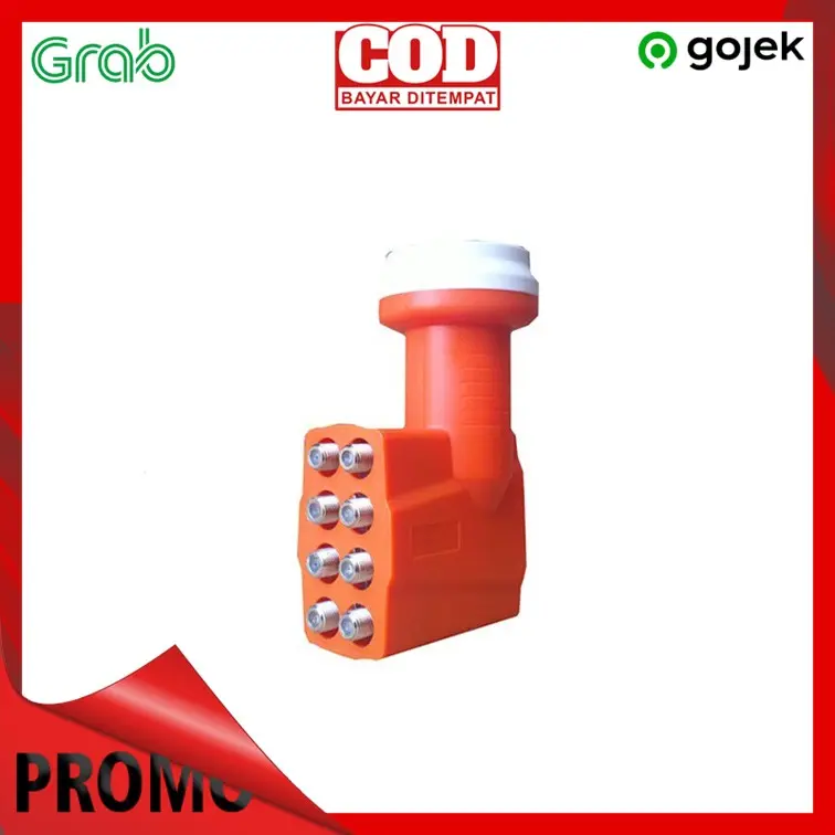 Bayar Ditempat - COD LNB Ku Band Gardiner Octa Out 1 Satelit 8 Receiver POS