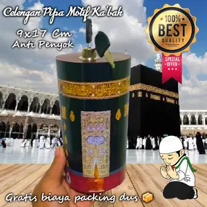 Celengan Ka'bah Kunci (Anti Penyok Anti Rayap) - kado Haji dan Umroh - Celengan Unik