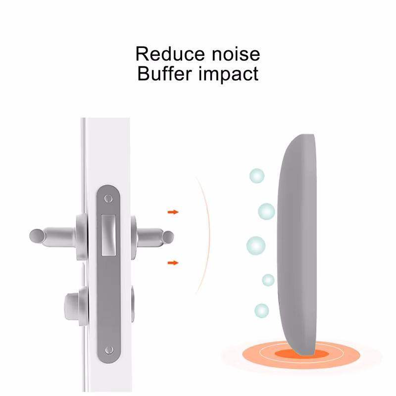 1PC 3D Silicone Anti-collision Wall Stickers Home Decoration Bedroom Door Anti-collision Pad 7
