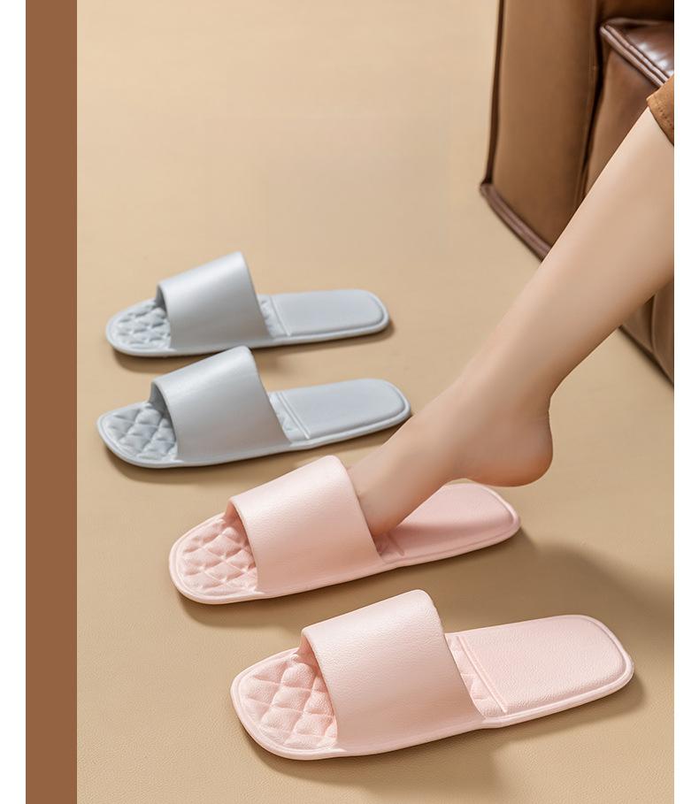 Product Introduction of New Folding Slippers Women's Indoor Slippers Home Non-Slip Eva Portable Travel Slippers 5