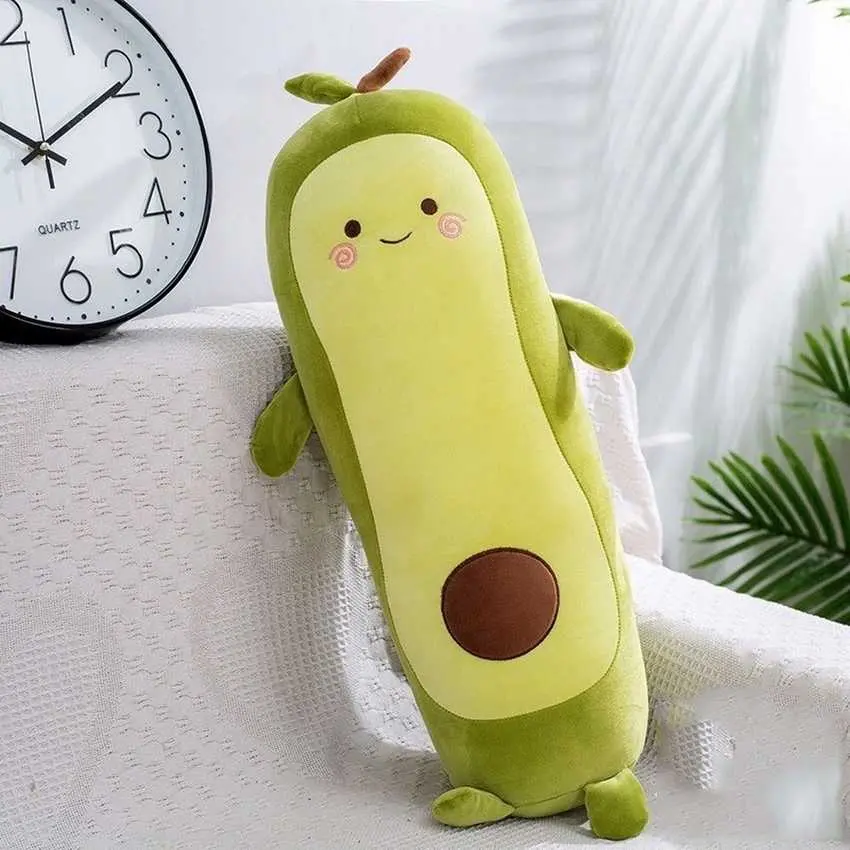Gấu bông quả bơ chât liệu nhung co dãn size 45 cm