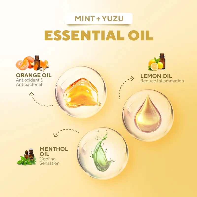 [Mira Agile's Signature] Vitamin Biodef Mint - Yuzu Refill 800ml | Sabun Mandi Cair Antiseptik Aman dan Halal | Sabun Mandi Cair Untuk Kulit Sensitif | Mencerahkan Kulit dan Melembabkan Kulit 3