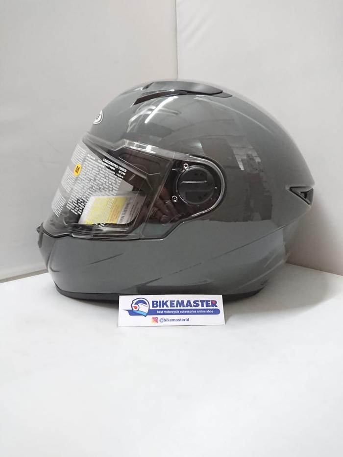 Gambar Helm Zeus ZS-811C Grey11C FullFace Visor Flat - M dari Bike Master Kota Bandung Tokopedia