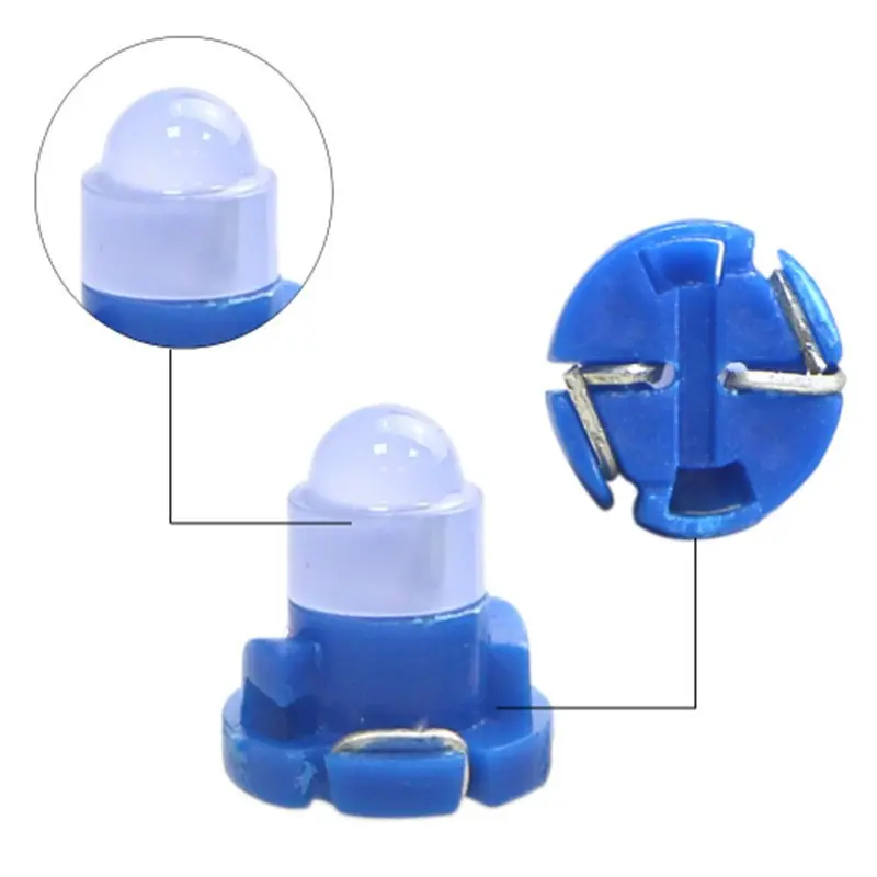 Bóng đèn LED cho Nhạc Cụ trên ô tô, Đèn báo COB T3 T4.2 T4.7, Đèn hiển thị ánh sáng điều khiển trung tâm, Đèn Nhỏ 12V