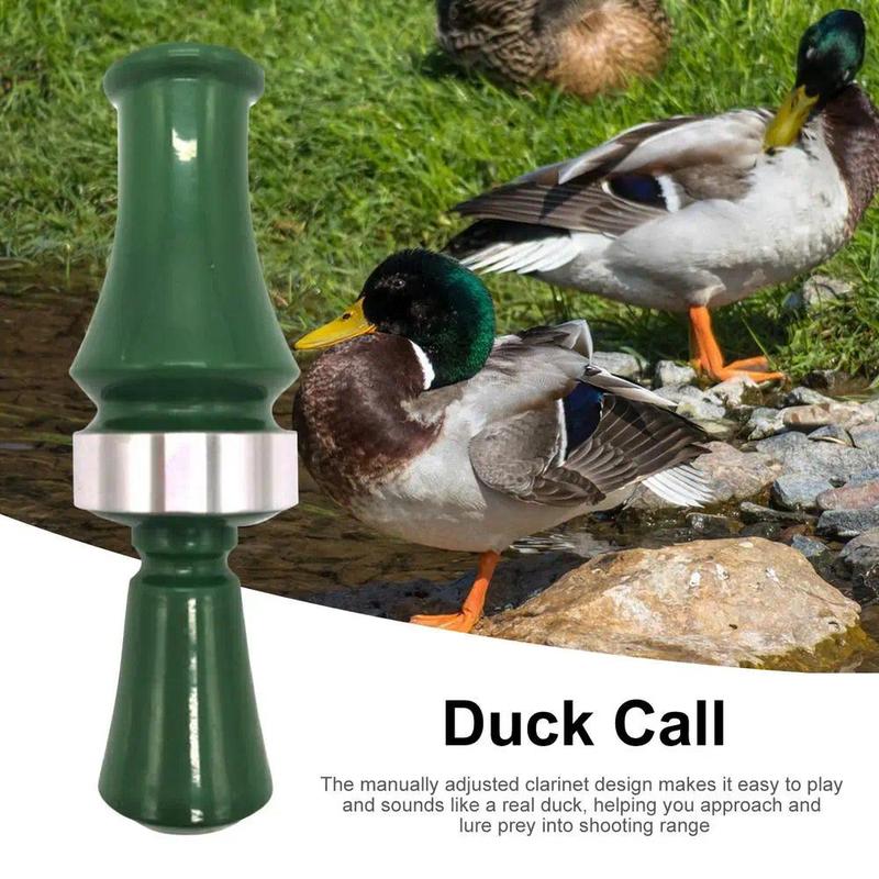 Product Introduction of Duck Call Hunting Decoy Whistle Green Duck Voice Trap Whistle Portable Wild Ducks Hunting Trap Decoy Durable Hunters Supplies 7