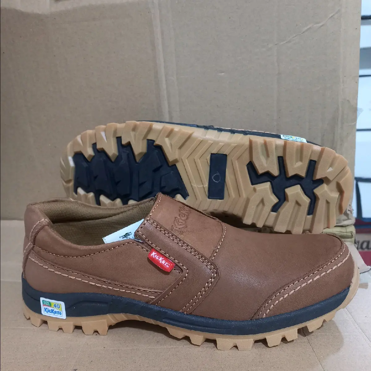 sepatu pria kulit asli
