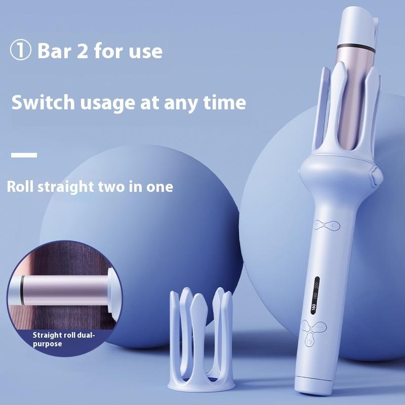 32mm Automatic Two-in-one Curling & Straightening Dual-purpose Curling Iron, Negative Ion Anti-scalding Long-lasting Styling Tool 3