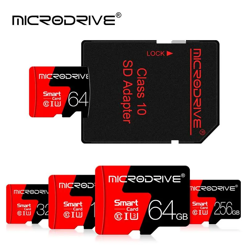 MicroDrive High-Speed Micro SD Card, 1 Count Class 10 TF Flash Card, Memory Card for Mobile Phone PC Speaker, Camera Accessories 4