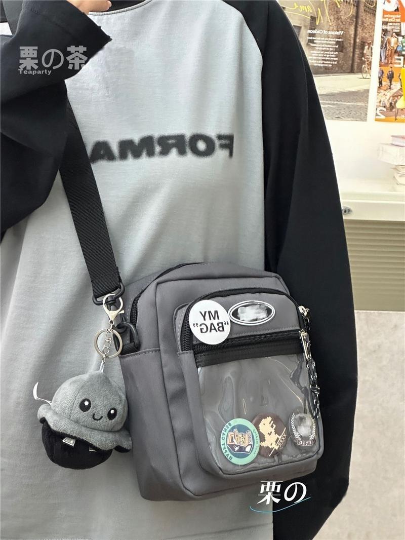 Product Introduction of Túi Đeo Chéo Nam, Thương Hiệu Hợp Xu Hướng Túi Đeo Vai, Phong Cách Instagram, Túi Nhỏ Thích Hợp Cho Nữ Sinh, Ba Lô, Thường Ngày Và Ngầu, Có Thể Mang Theo Điện Thoại Di Động, Năm 2024 Bag 15