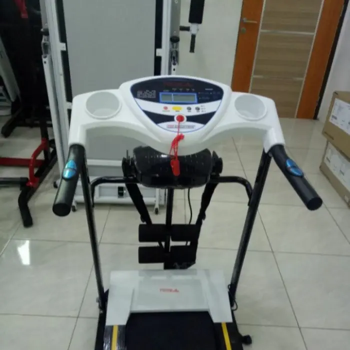 NEW 65%DISKON Brand Total Alat Fitnes Treadmil Elektrik TL629/Mesin Lari Olaraga 2