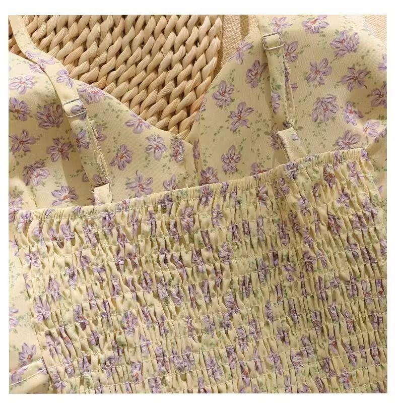 Product Introduction of Áo Yếm Hoa, Phong Cách Mùa Hè Gợi Cảm, Áo Ba Lỗ Hở Eo Không Đệm Cho Nữ, Dây Đeo Spaghetti Mỏng Vừa Vặn, Áo Cánh Không Tay Nhẹ, Trang Phục Dự Tiệc Thanh Lịch, Trang Phục Đi Kỳ Nghỉ Trên Bãi Biển, Phong Cách Y2K Hợp Xu hướng 9