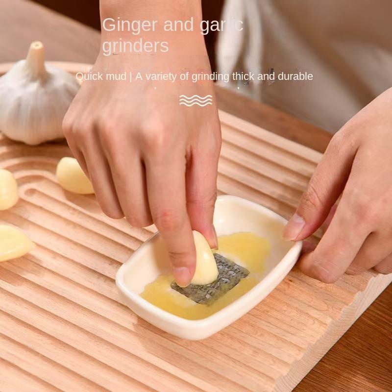 Máy xay gừng và hành lá bằng tay, đa chức năng, cho nhà bếp, máy xay tỏi bằng tay, máy hủy và xay mù tạt Wasabi 0