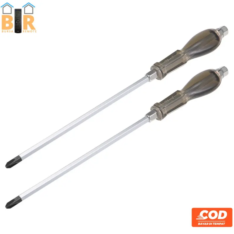 Obeng Ketok Plus Minus 4 - 12 Inch Getok Magnet Impact Screwdriver 4