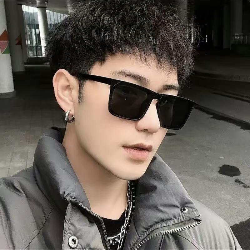 Kính Râm Nam Nữ Thời Trang 2025 Chống Tia UV400 - Gọng Acetate, Mắt Kính Men, Women - Mắt Kính V7, Đen 6