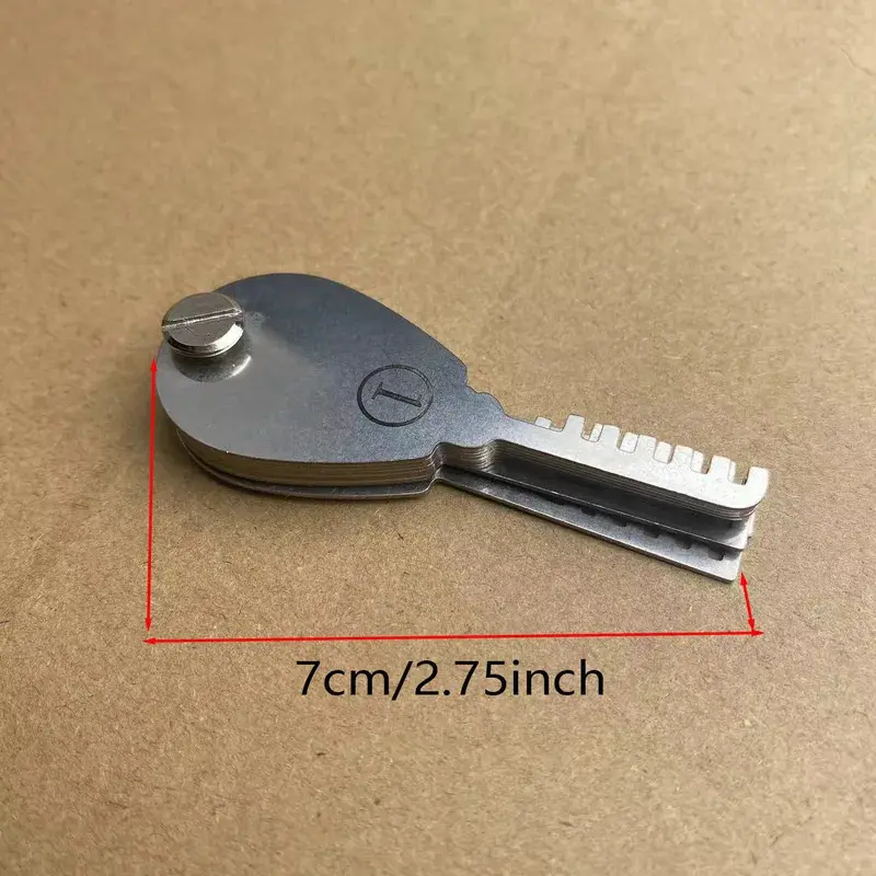 Bộ chọn lược chuyên nghiệp bằng thép không gỉ, 9 chiếc, cho ổ khóa và chốt, kim loại bền, không cần điện hoặc pin