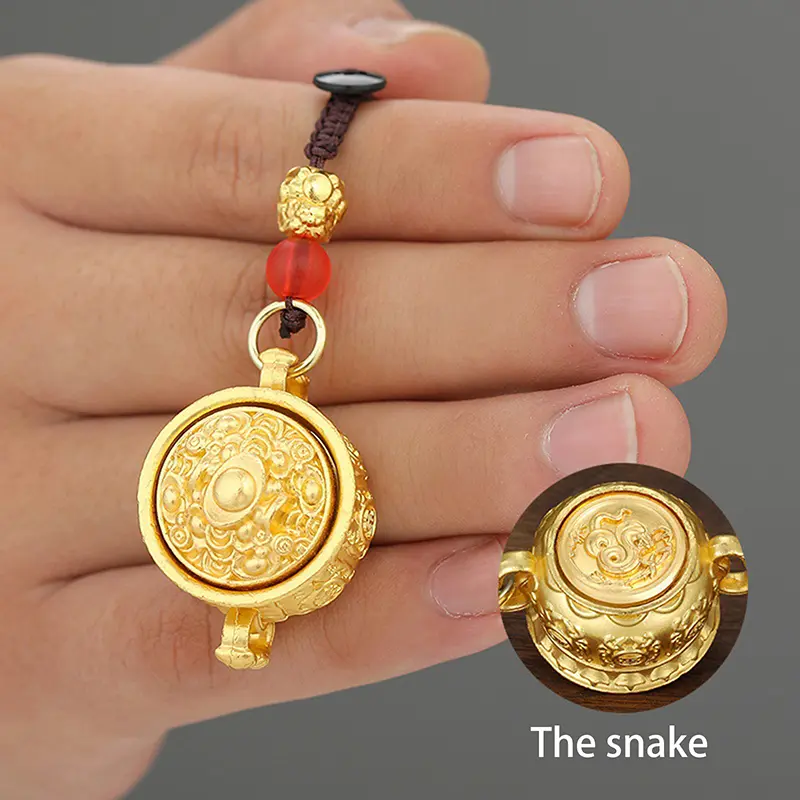 Dây Chuyền Chìa Khóa Cornucopia, Thiết Kế Sáng Tạo, Phong Cách Trung Quốc, Mặt Dây Chuyền May Mắn, Phụ Kiện Đồ Trang Trí Ba Lô Tinh Tế, Quà Tặng