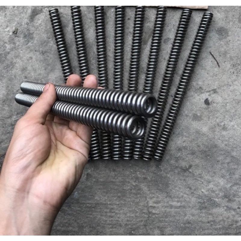 Lò xo phuộc trước xe exciter 135, 150 khắc phục tiếng kêu cụp cụp và yếu phuộc trước