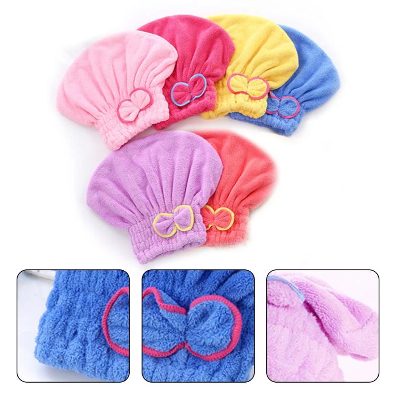 Product Introduction of Tuala Rambut Microfiber, Tuala Cepat Kering, Topi Penjagaan, Tuala Rambut Penyerap, Pembalut Rambut Cepat Kering, Untuk Wanita, Aksesori Bilik Mandi, Digunakan untuk Membalut Rambut, {digitizer} 24