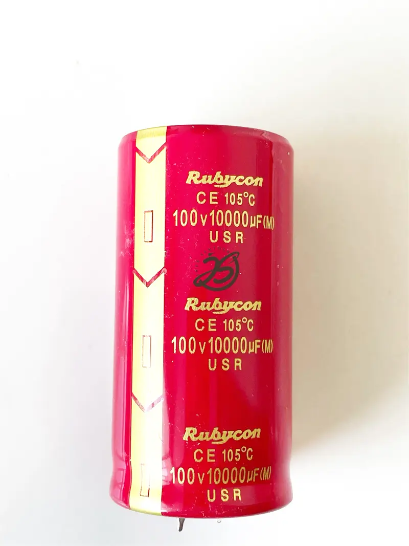 ELCO 10000UF 100V RUBYCON ASLI ORIGINAL CAPACITOR ELCO KAPASITOR ELKO 10000 UF 100 V 10.000UF ups stabilizer