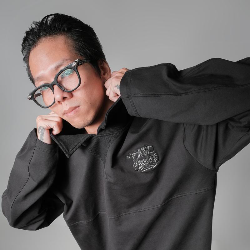 Áo Thun Tay Dài Màu Đen BACKTOSTREETZ LONG SLEEVE Logo Thêu By Xfire VietNam Menswear Top 4