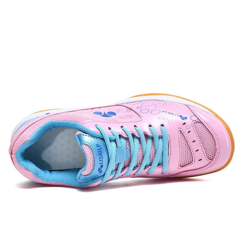 Product Introduction of Badminton Shoes Women's Tennis Shoes Men's and Women's Lightweight Breathable Training Sneaker Table Tennis Shoes Shock Absorption Volleyball Shoes 6