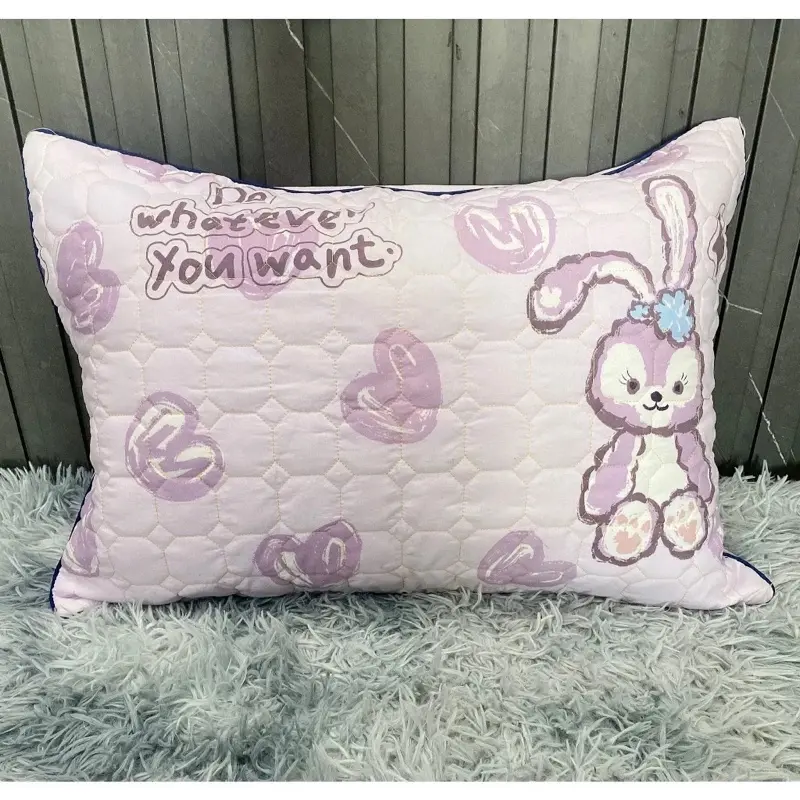 Vỏ gối nằm cotton đũi sơ đậu nành , vỏ gối nằm trần bông dày dặn kích thước 45x65cm được chọn mẫu