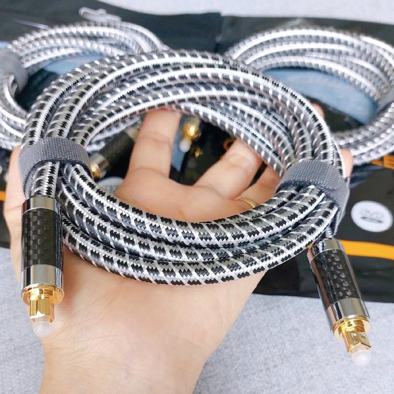 Dây Optical Quang DOLBY dts cao cấp – Dây cáp quang âm thanh (Optical/ Toslink Cable) Chơi Nhạc Cổng Quang Tuyệt Vời - Phụ Kiện