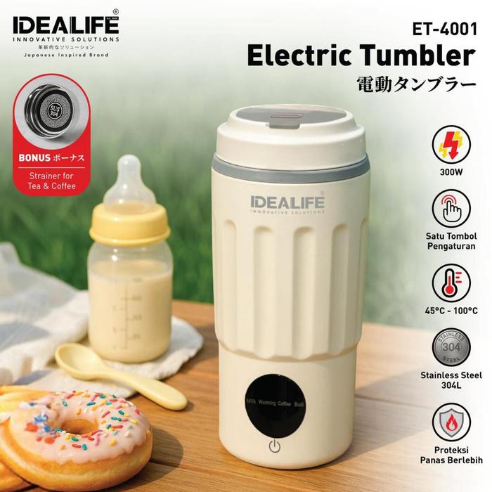 Gambar IDEALIFE - Electric Tumbler - Tumbler Listrik - ET-4001 dari IDEALIFE ONLINE STORE Kota Administrasi Jakarta Utara Tokopedia