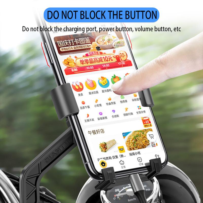 Product Introduction of Rearview Mirror Waterproof Cellphone Holder Motorcycle Motorbike Phone Bracket Holder Mount Accessories Adjustable Silicone Cases 14