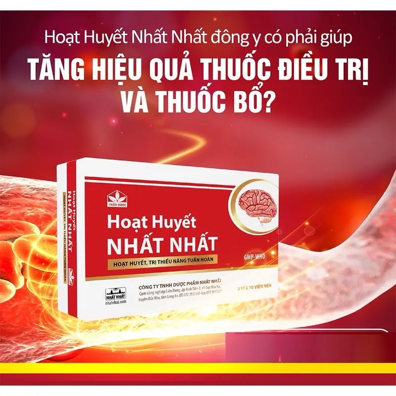 Combo 3 hộp - Hoạt huyết dưỡng não Nhất Nhất hỗ trợ tuần hoàn não, bổ não hộp 30 viên 2
