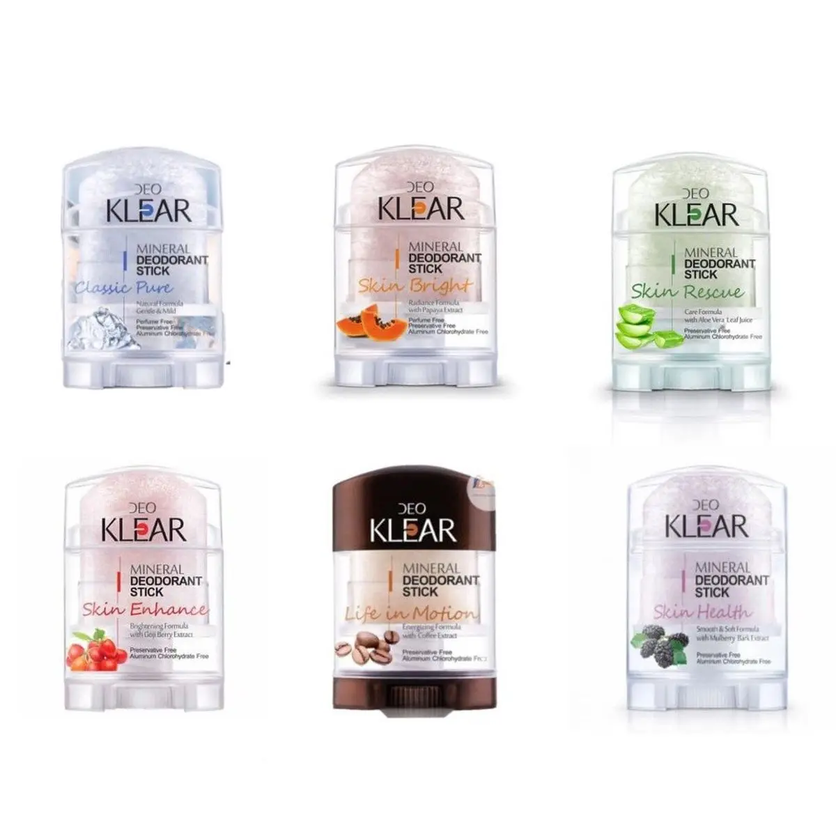 Lăn Đá Khoáng Khử Mùi DEO KLEAR Thái Lan