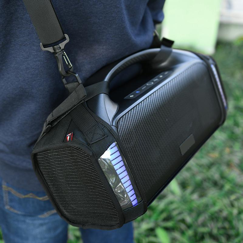 Product Introduction of Fall-proof Carrying Strap Case for Tribit StormBox Blast Nylon Travel Protective Case  with Adjustable Shoulder Strap Accessorie 10